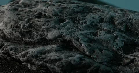 Rugged Texture of Seashore Rock. Stock Footage 278459889