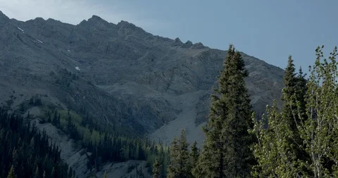Rugged Yukon Mountains Stock Footage 94486678