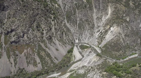 Rugged/Remote Mountains River Shot Stock Footage 34250664