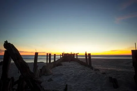 Ruin pier Stock Photos