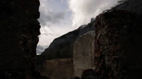 Ruin Time Lapse Stockbeeldmateriaal 43965668