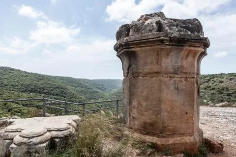 Ruin Of A Tower Stock Photos