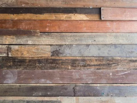 Ruine plank wall texture for background Stock Photos