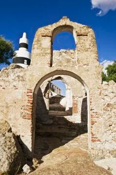 Ruined building Stock Photos