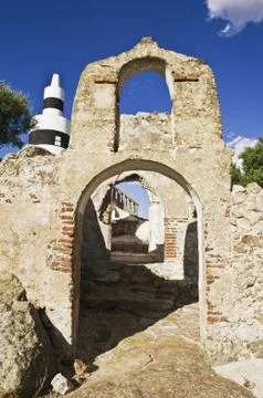 Ruined building Stock Photos