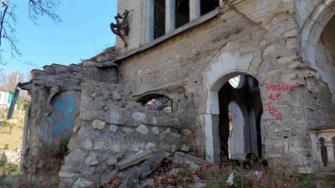 Ruined House Video stock 274598790