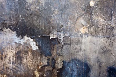 Ruined Painted Wall Texture Stock Photos