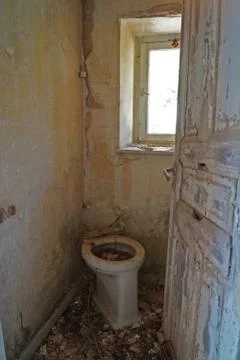 Ruined WC Stock Photos