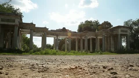 Ruins 014 Stock Footage 18101329
