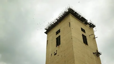 Ruins 018 Stock Footage