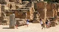 Ruins of ancient Carthage in Tunisia HD Footage