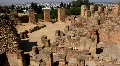 Ruins of ancient Carthage in Tunisia HD Footage