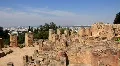 Ruins of ancient Carthage in Tunisia HD Footage