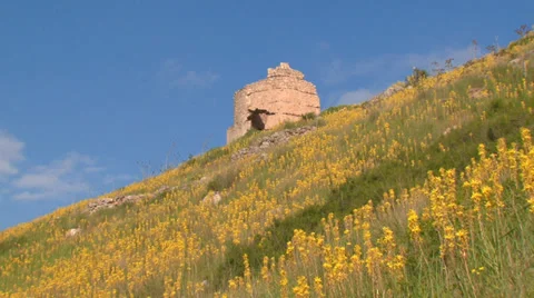 Ruins of ancient fortresses Stock Footage 31812754