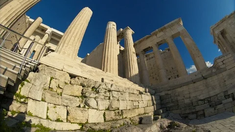 The Ruins of Ancient Greece Stock Footage 87122461