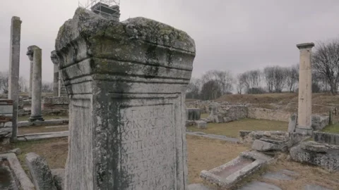 The Ruins of Ancient Philippi Video stock 150600419