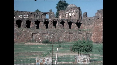 Ruins of Ancient Structure Video stock 276292399