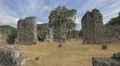 Ruins and stone walls in the historic district of Panama City 4k or 4k+ Resolution
