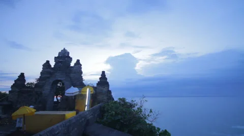RUINS AND SUNSET Stock Footage 27330438