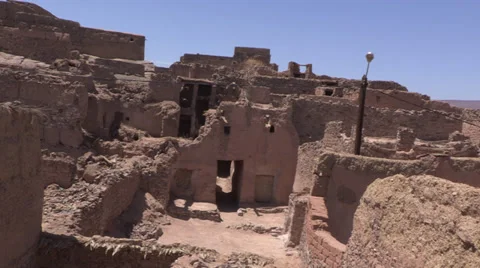 Ruins in Assa Morocco Stock Footage 36607764