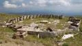 The ruins of an astronomical observatory in Carpathian Mountains, Ukraine HD Footage
