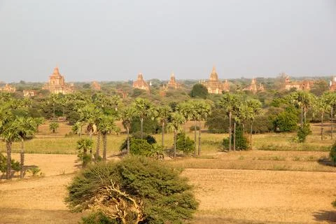 Ruins of Bagan, Myanmar Stock Photos