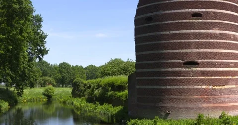 Ruins of Batenburg Castle Stock Footage 90456603