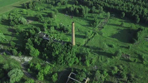 Ruins of a brick factory 動画素材 156410801