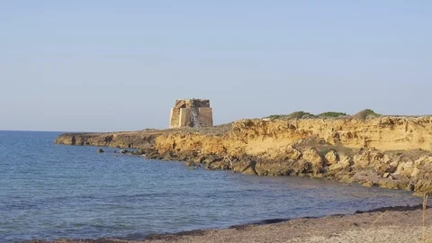 Ruins. brindisi Stock Footage 93830090