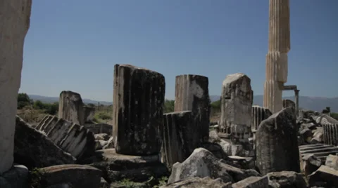 RUINS IN CAPPADOCIA Stock Footage 27333876