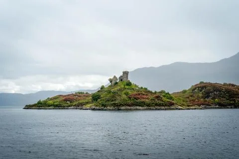 Ruins of Castle Moil Stock Photos