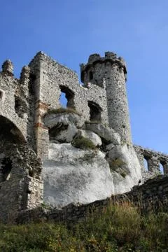 Ruins castle Stock Photos