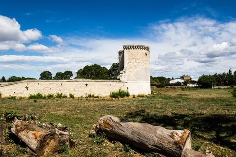 Ruins of the castle Stock Photos