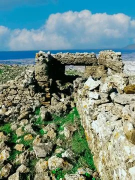 Ruins of the castle Stock Photos