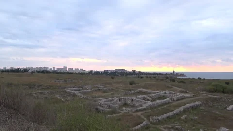 Ruins of Chersonesus Stock Footage 162698372