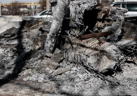 Ruins of concrete structures Photos