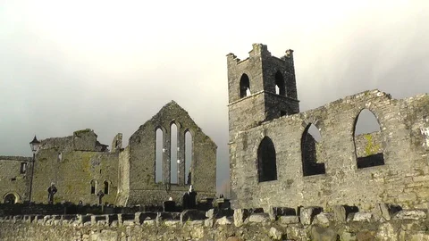 The Ruins of Cong Abbey Stock-Footage 89995119