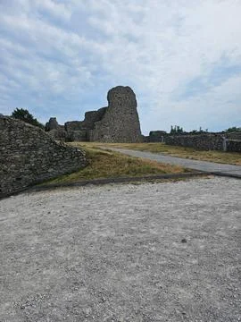 Ruins of Devin Castle Tower Stock Photos
