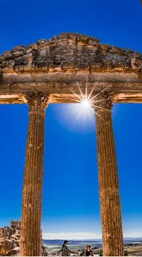 The ruins of dougga Stock Photos