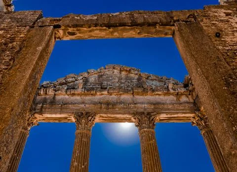 The ruins of dougga Stock Photos