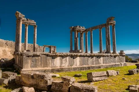 The ruins of dougga Stock Photos