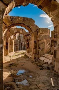 The ruins of dougga Stock Photos