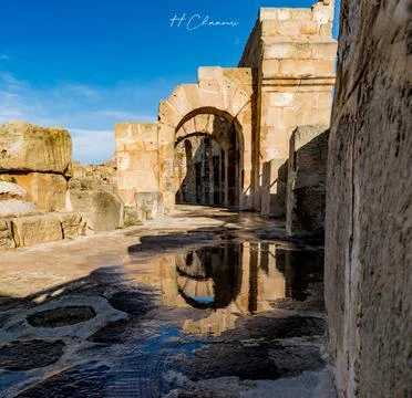 The ruins of dougga Stock Photos