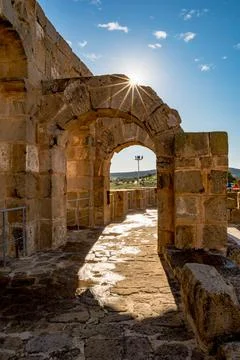 The ruins of dougga Stock Photos