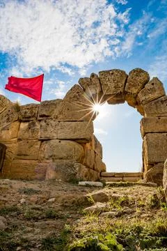 The ruins of dougga Stock Photos