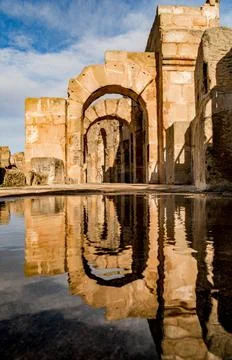 The ruins of dougga Stock Photos