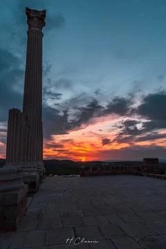 The ruins of dougga Stock Photos