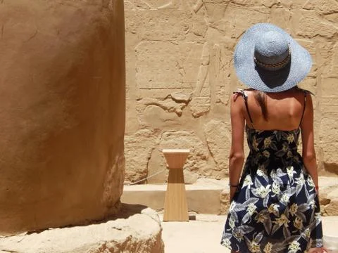 Ruins of egypt Foto stock