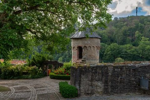 The ruins of Eppstein Castle, Hessen, Germany Stock Photos