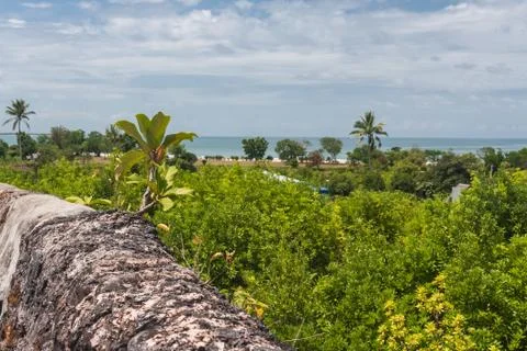 Ruins of fortification Stock Photos